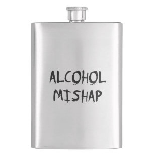 Alcohol Mishap Hip Flask