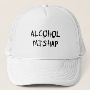 Alcohol Mishap Trucker Hat