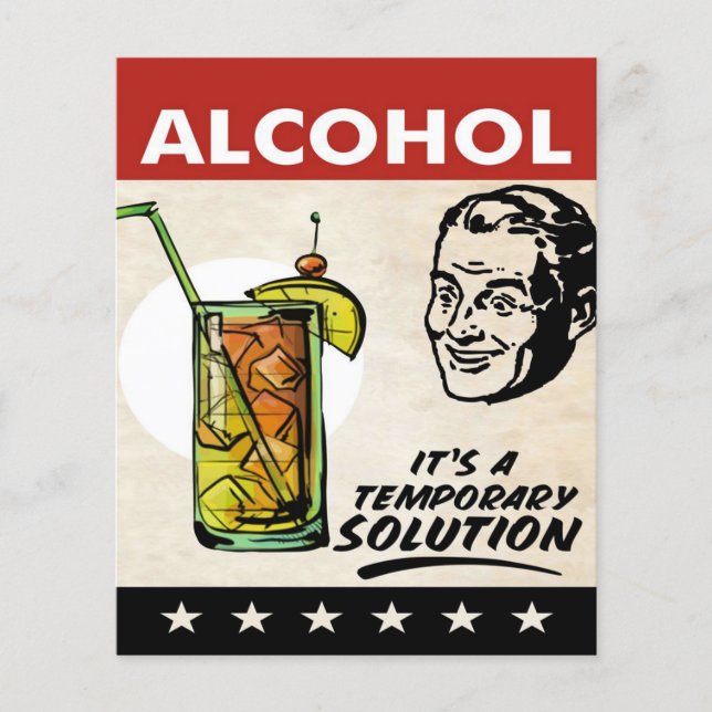 ALCOHOL SOLUTION MAN FLYER (Front)