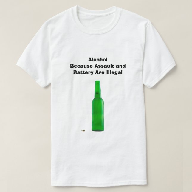 Alcohol T-Shirt (Design Front)