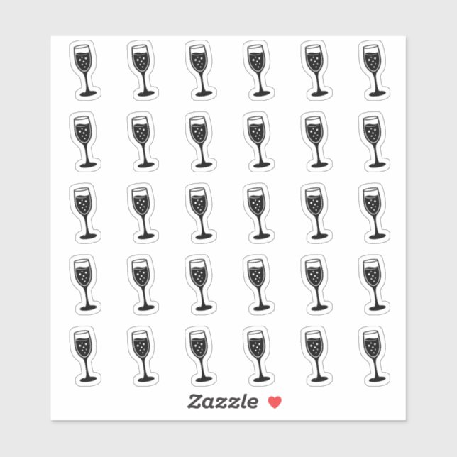 Alcohol Wedding Place Card Bar Menu Drink Choice (Sheet)