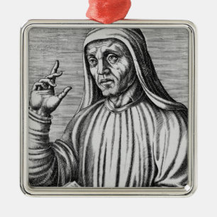 Alcuin of York Metal Tree Decoration