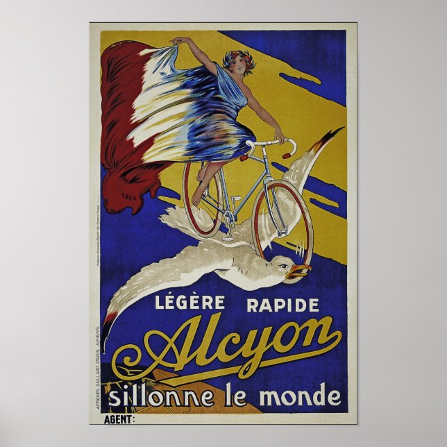 Alcyon Cycles - Quality Reproduction - Unrestored Poster (Front)