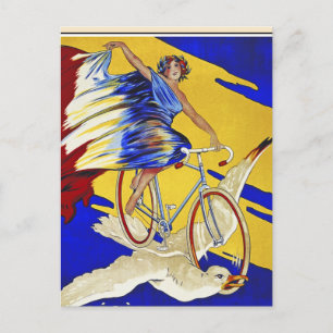 Alcyon Cycles - Vintage Bicycle Art Postcard