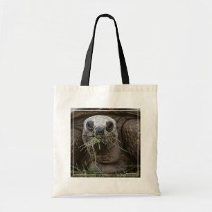 Aldabra Tortoise Grazing Tote Bag