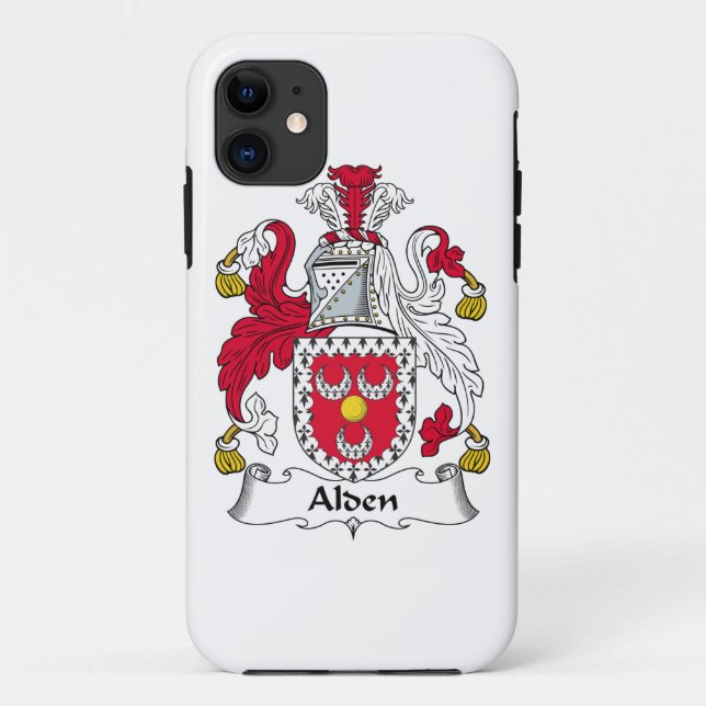 Alden Family Crest Case-Mate iPhone Case (Back)