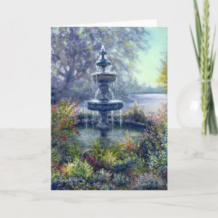 “Alden Lane Fountain” Card