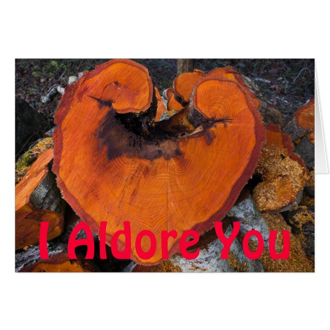 Alder Heart - Card (Front Horizontal)