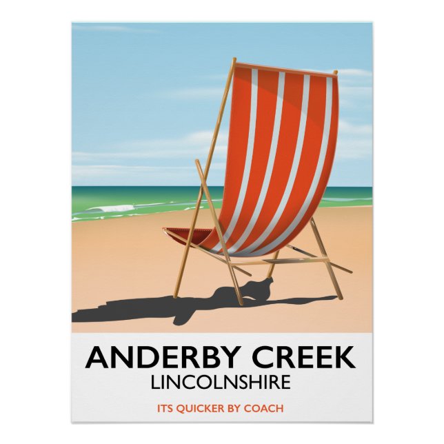 Alderby seaside travel poster (Front)