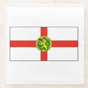 Alderney, Flag Glass Coaster