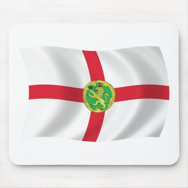 Alderney Flag Mousepad (Front)