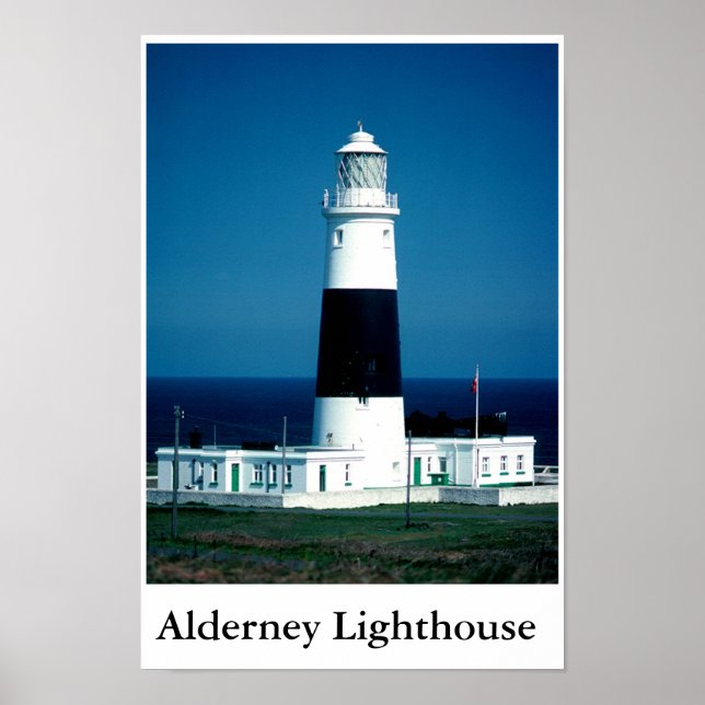 ALDERNEY LIGHTHOUSE POSTER (Front)