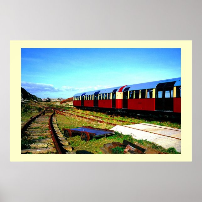 Alderney train poster (Front)
