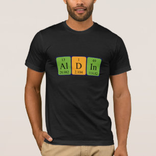 Aldin periodic table name shirt