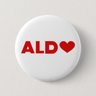 Aldo Love 6 Cm Round Badge