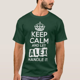 Ale Keep Calm and Let Ale Handle It T-Shirt