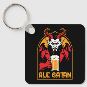 Ale Satan - Beer Drinking Key Ring
