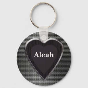 Aleah Stole My Heart Keychain by 369MyName