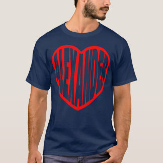 Aleander in my Heart retro T-Shirt