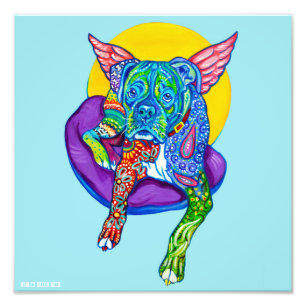 Alebrijes Boxer 12x12" Print