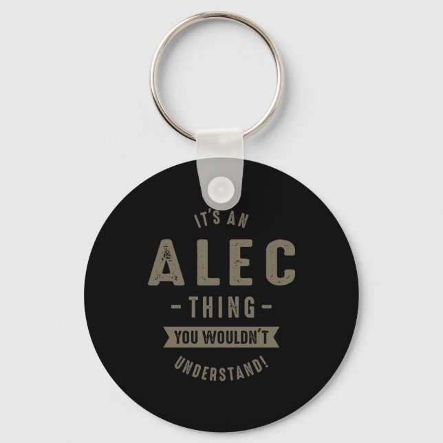 Alec Thing Key Ring (Front)