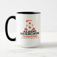 Aledo Bearcat 2018 State Champ "A8"- 15oz. Mug