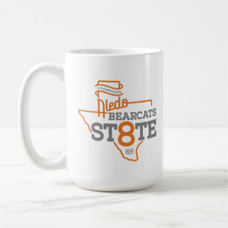 Aledo Bearcat 2018 State Champ "St8te"- 15oz. Mug