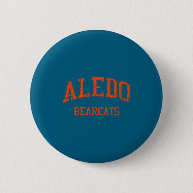 Aledo High School Hs Tx Design 6 Cm Round Badge (Front)