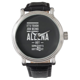 Aleena Personalised Name Birthday Watch