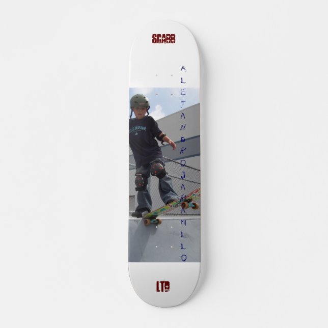 Alejandro Jaramillo, scabb-ltd Skateboard (Front)