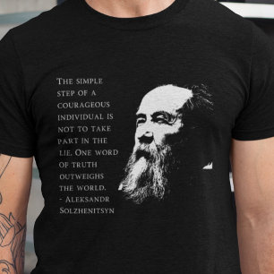 Aleksandr Solzhenitsyn Tee Traditionalist 