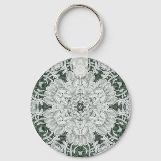 Alencon Bridal Lace Key Ring
