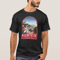 Alentejo Portugal Travel Art Vintage