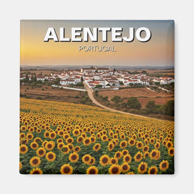 Alentejo Portugal Travel Magnet (Front)