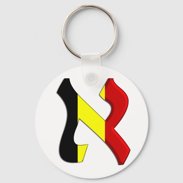 Aleph Belgium.png Key Ring (Front)