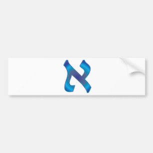 ALEPH BUMPER STICKER