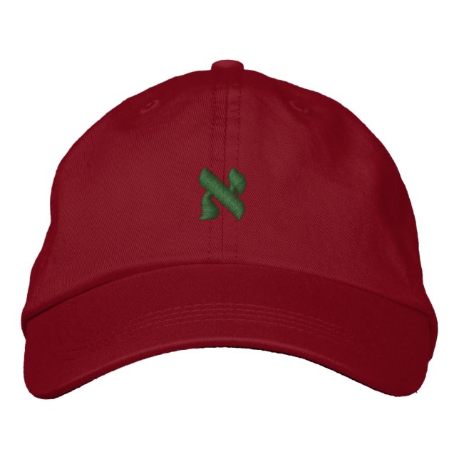 Aleph Embroidered Hat (Front)