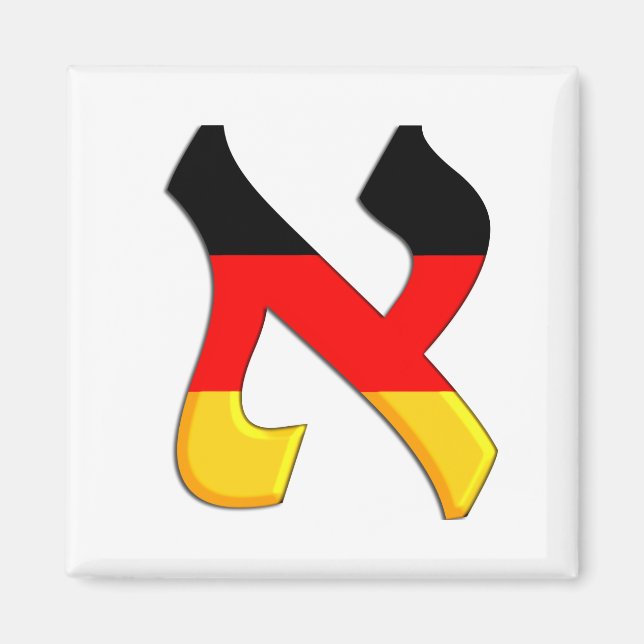 Aleph German.png Magnet (Front)
