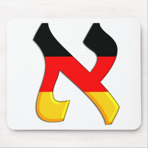 Aleph German.png Mouse Pad