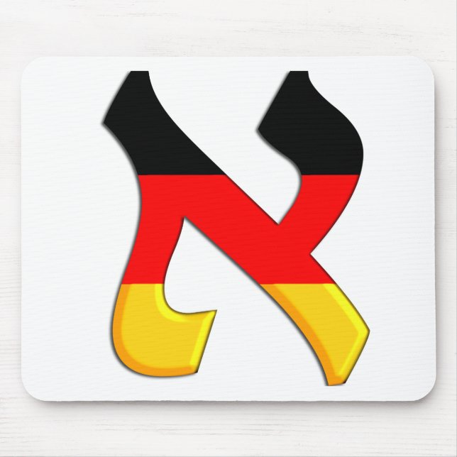 Aleph German.png Mouse Pad (Front)