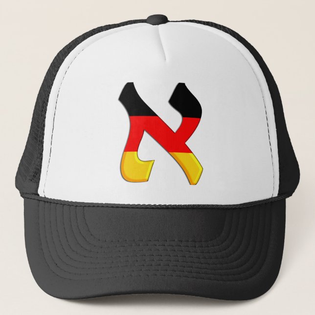 Aleph German.png Trucker Hat (Front)