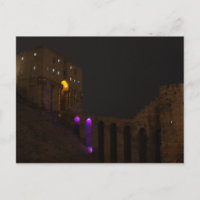 Aleppo Citadel Castle at night - Syria