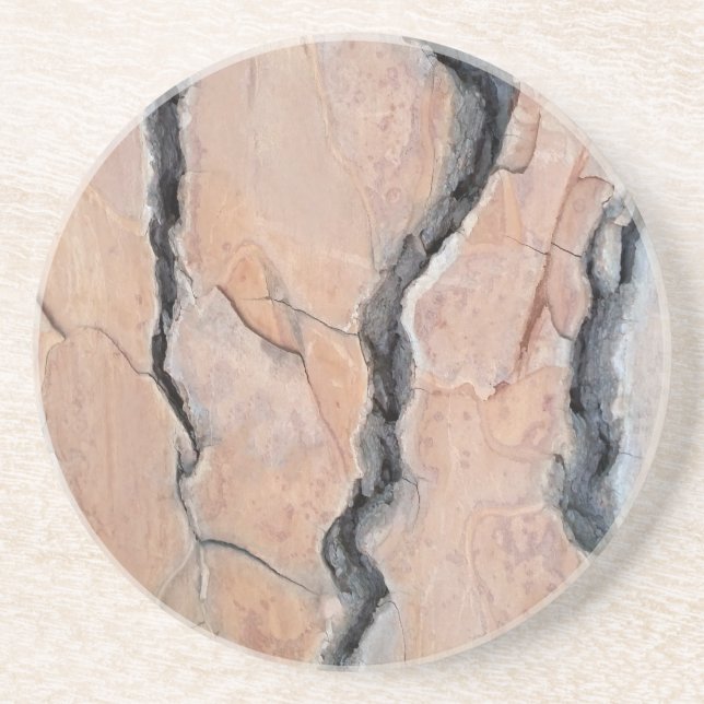 Aleppo pine coaster (Front)