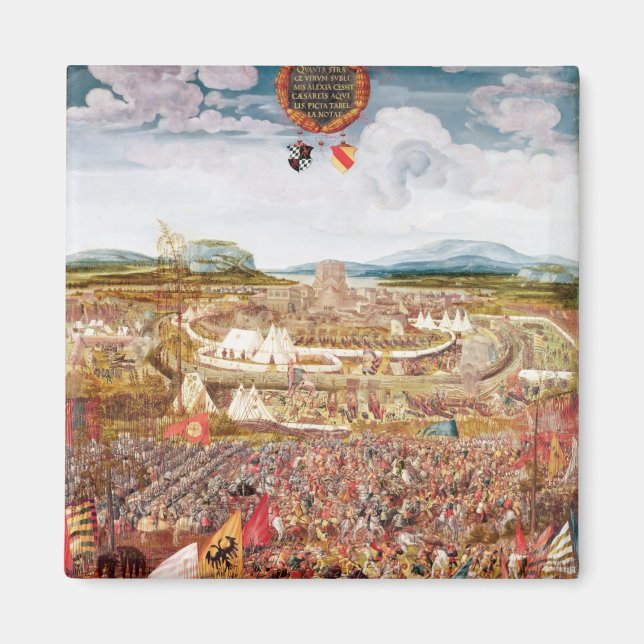 Alesia Besieged by Julius Caesar Magnet (Front)