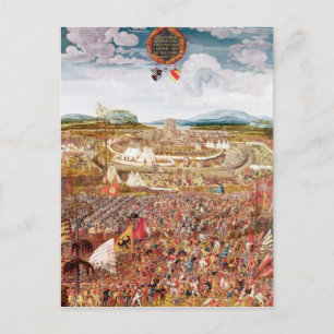 Alesia Besieged by Julius Caesar Postcard