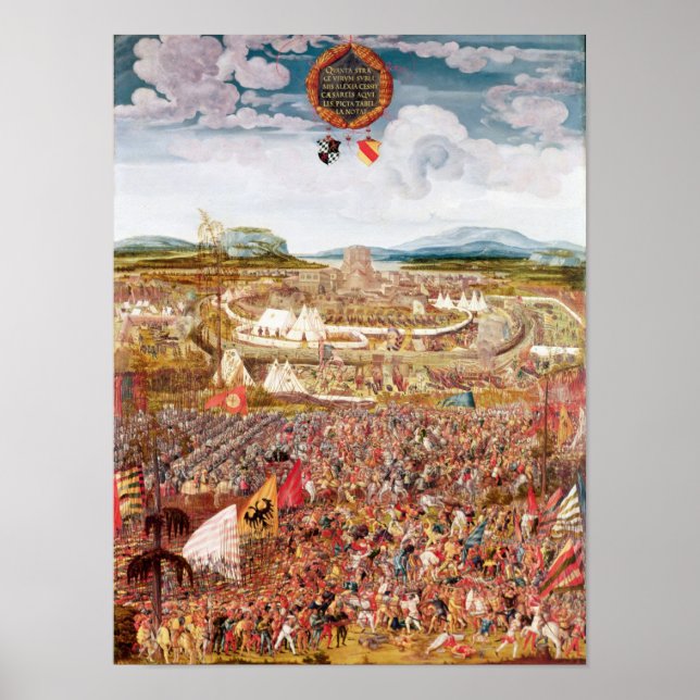 Alesia Besieged by Julius Caesar Poster (Front)