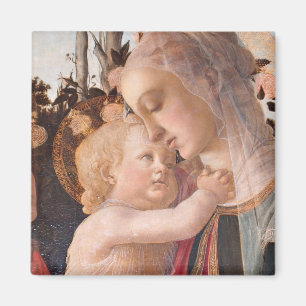 Alessandro Botticelli's The Virgin and Child Magnet