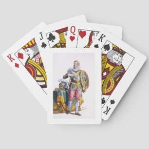 Alessandro Farnese (1546-92) Duke of Parma from 'R Playing Cards