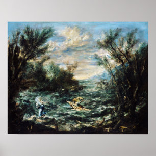 Alessandro Magnasco Christ at the Sea of Galilee Poster