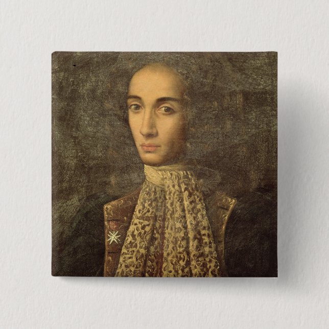 Alessandro Scarlatti 15 Cm Square Badge (Front)
